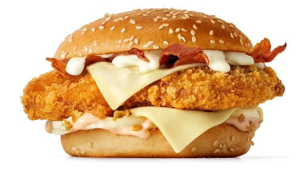 Raclette Melt Grand Chicken 'n' Bacon