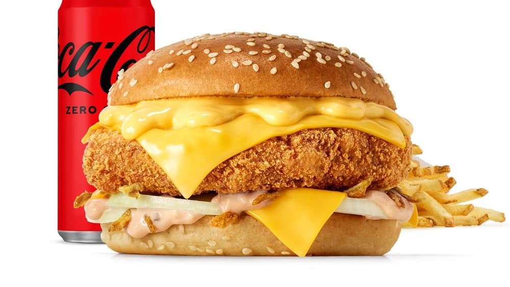 Cheddar Melt Crispy Supreme-mål