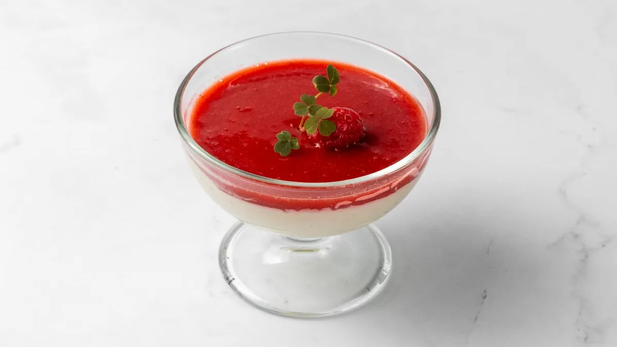 Vegansk Pannacotta