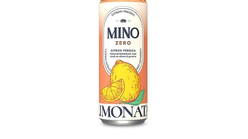 Mino Citron Persika Zero 33cl