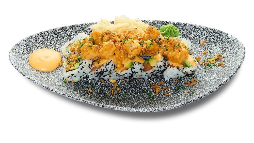 Salmon Avocado & Popcorn 10pcs