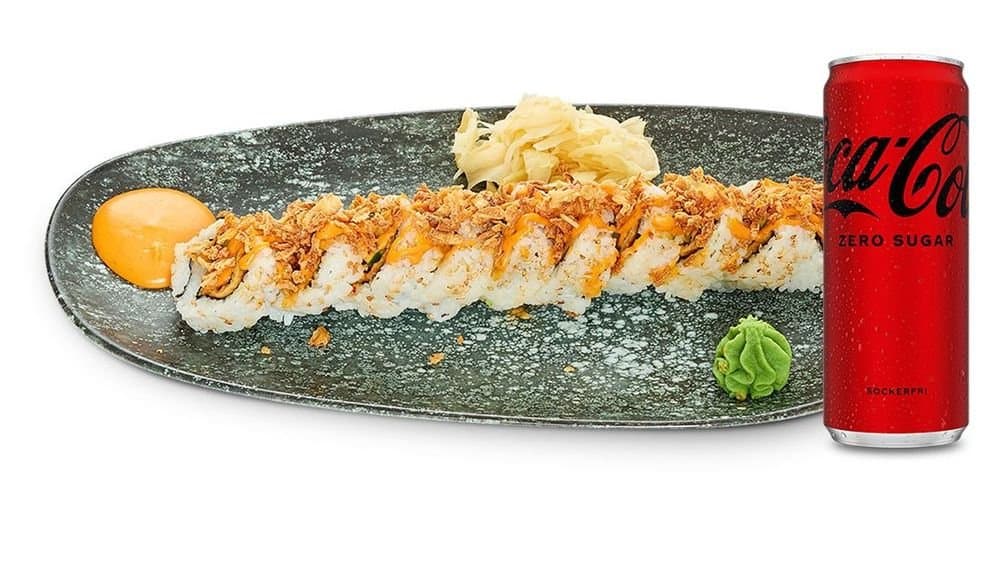 Crispy Tofu Teriyaki 10pcs + Drink