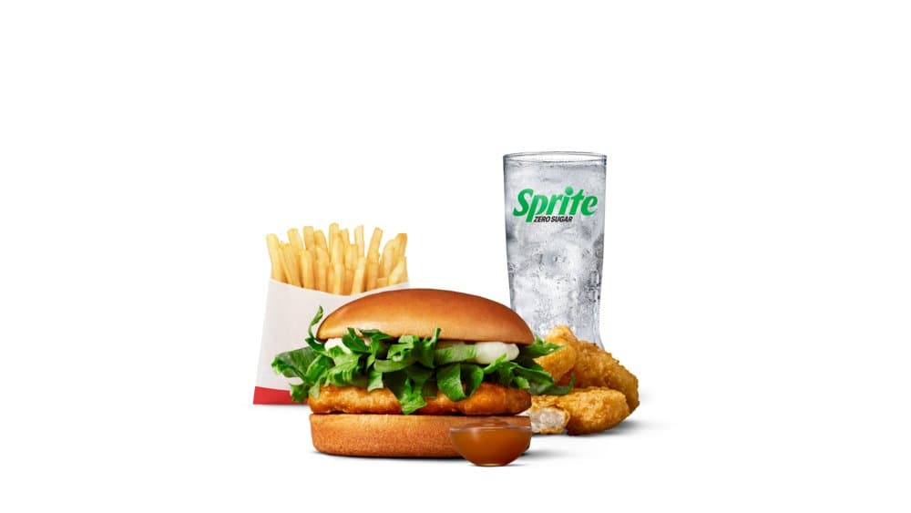 Meal Deal Chicken Burger