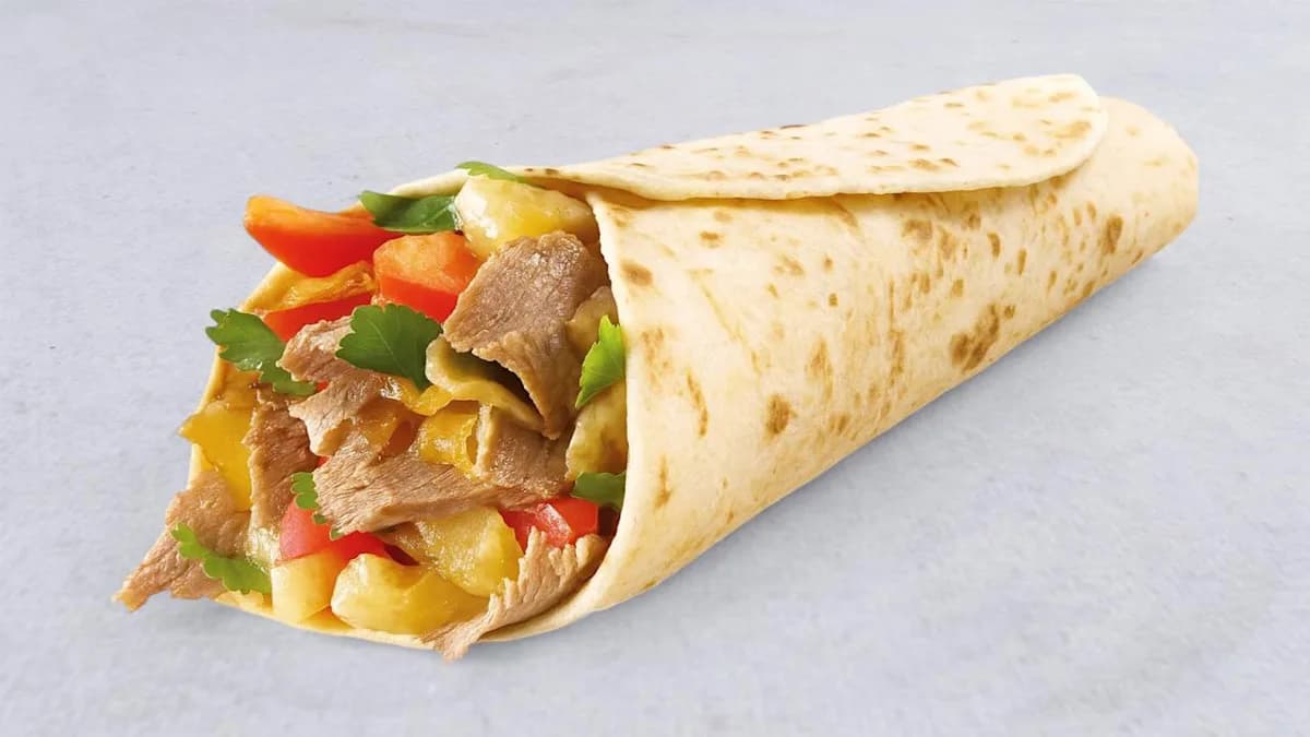 Kycklingkebabrulle