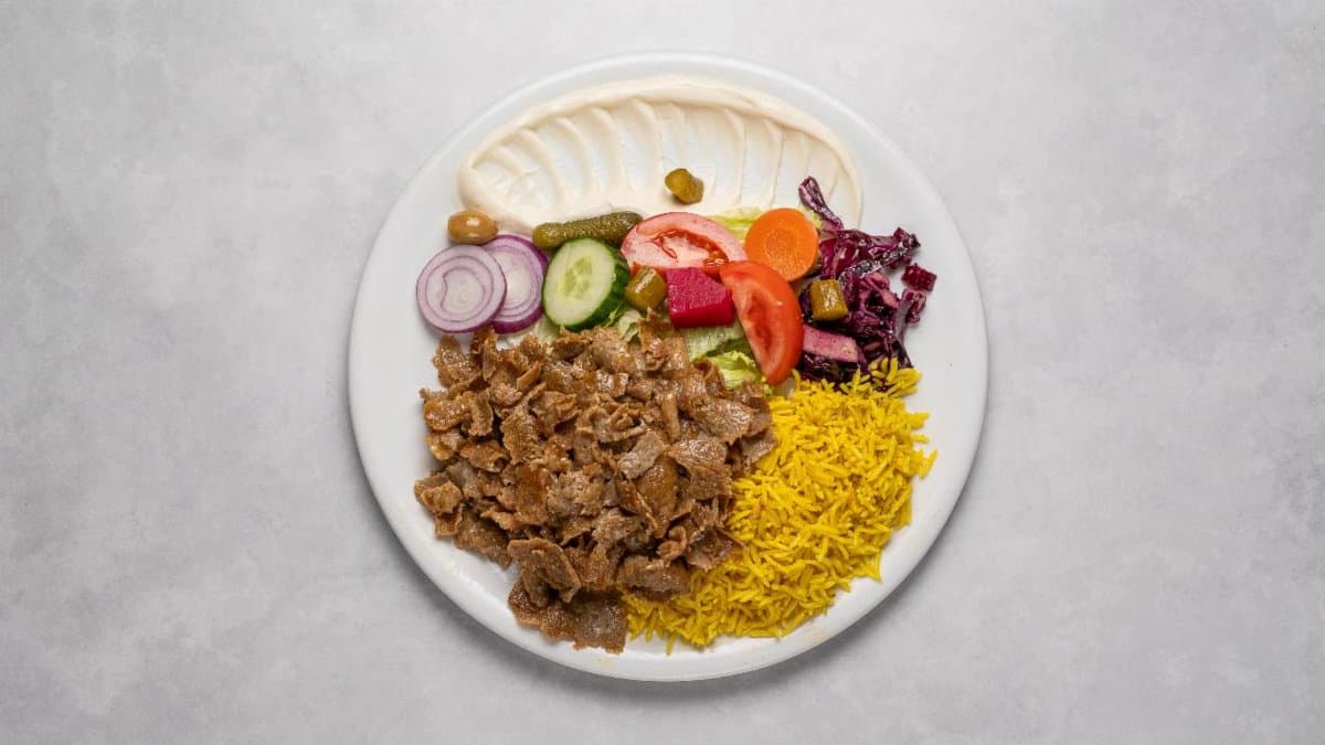 Kebabtallrik