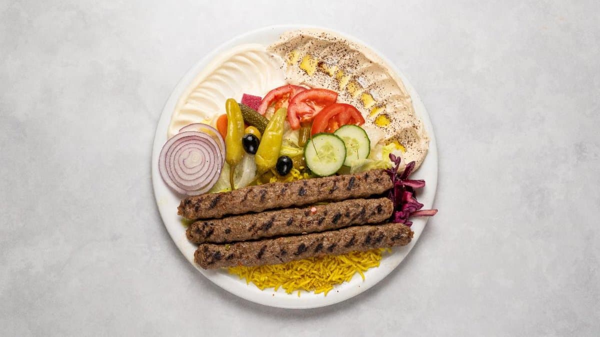 Shish Kebabtallrik