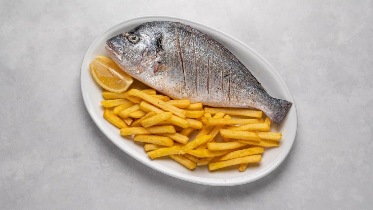 Grillad Fisktallrik