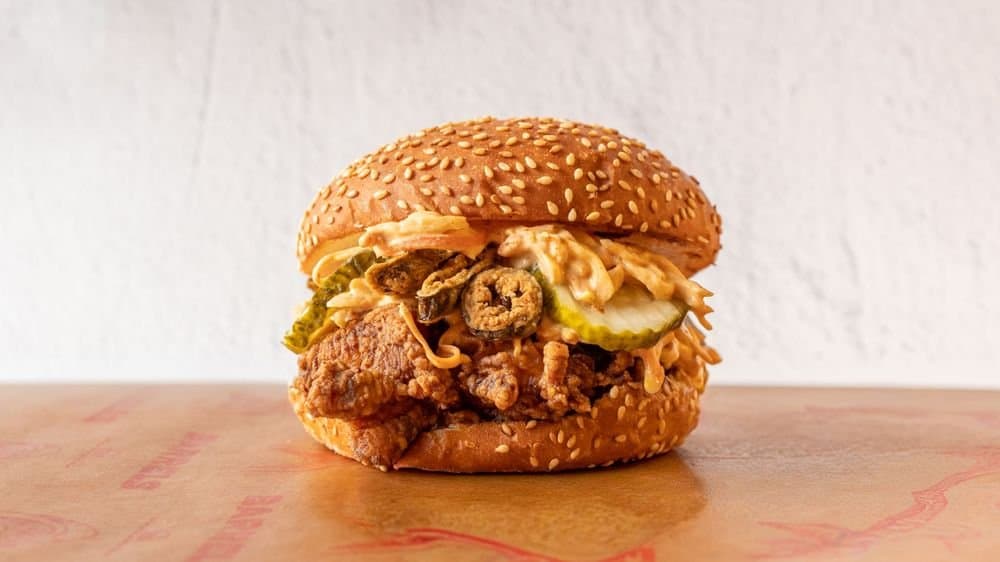 Southern Fried Chicken Burger