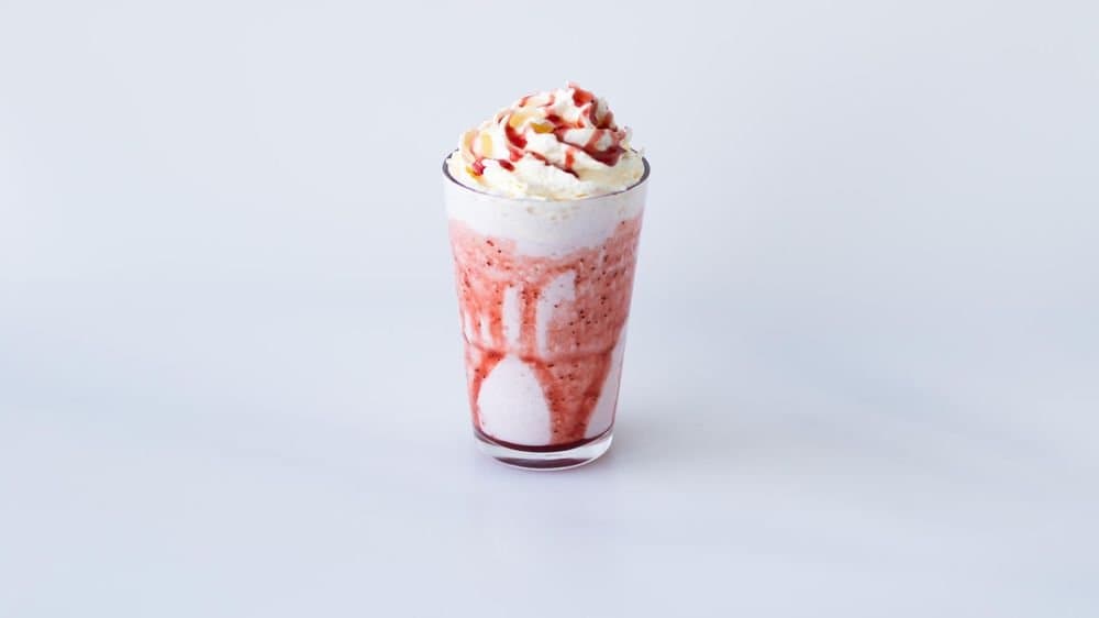 Vanilj & Jordgubb Frappe