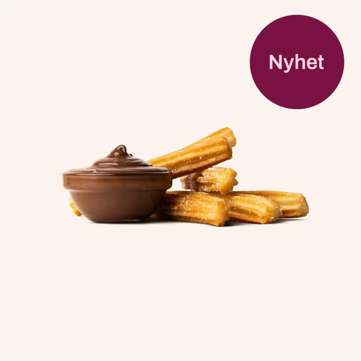 Churros med Nutella