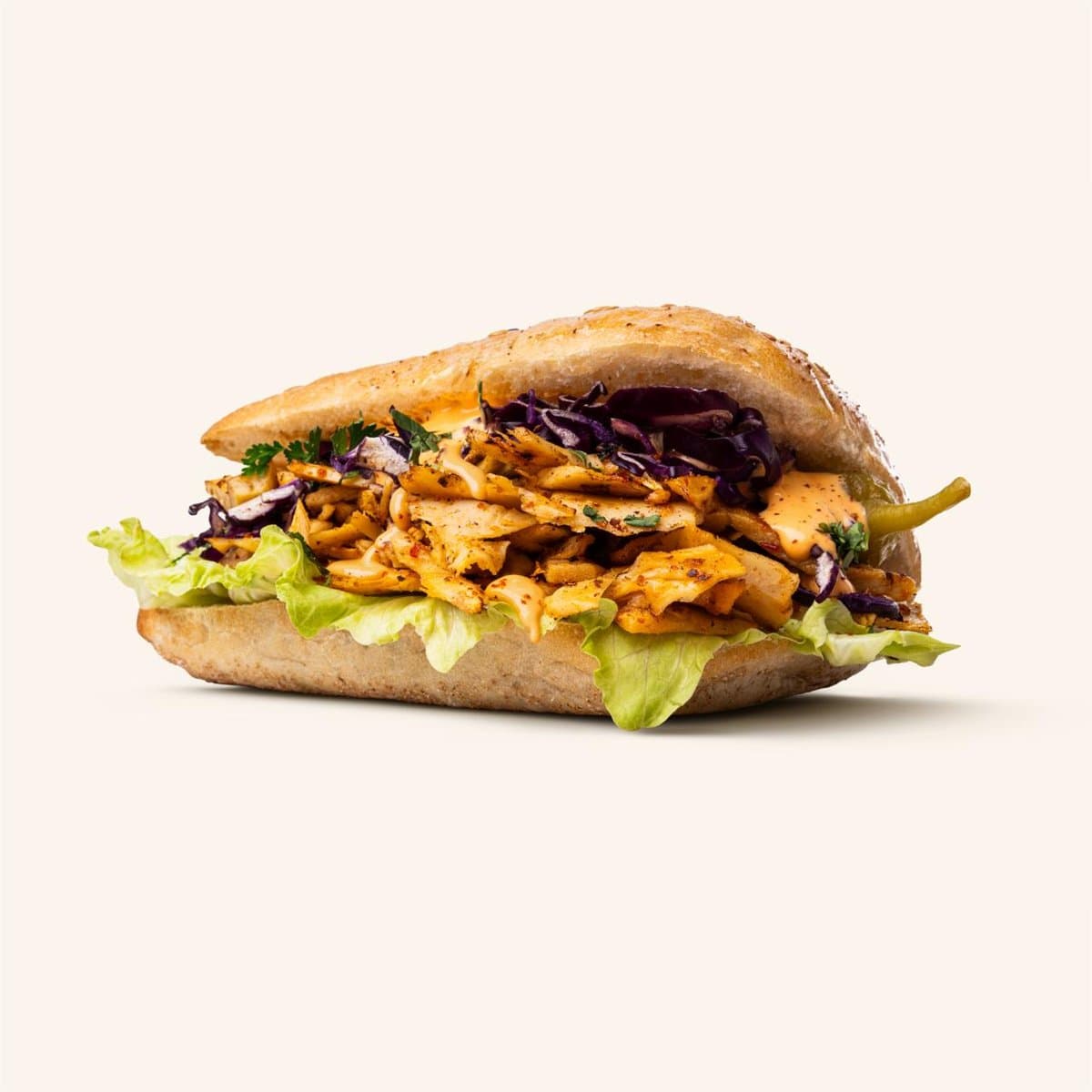 Växtbaserad Kebab Pita
