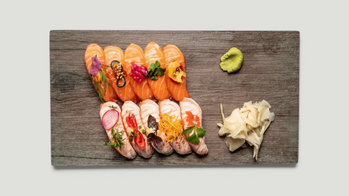 12 lax nigiri