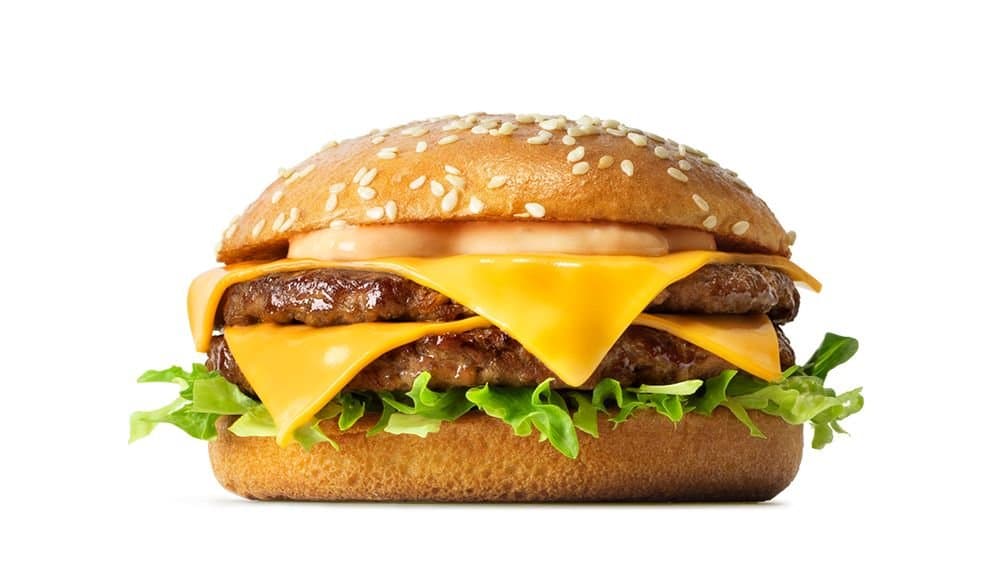 Dubbel Cheeseburgare