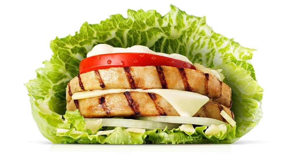 Chicken Protein Stack Salad Wrap