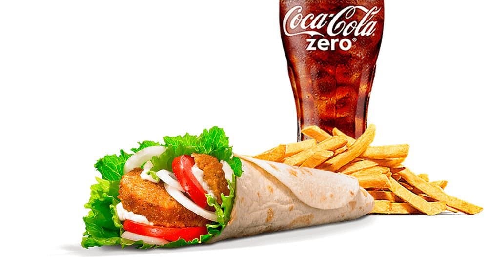 Halloumi Wrap Meal