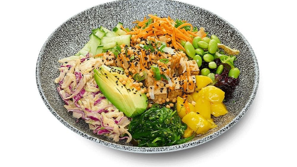 Tofu Avocado Bowl