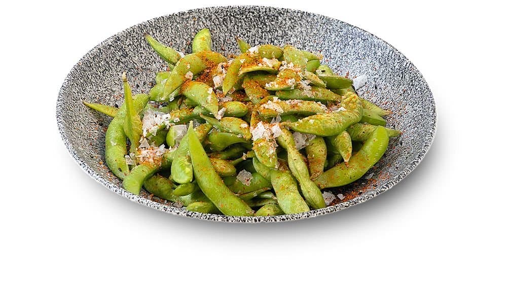Sharing Edamame Shichimi