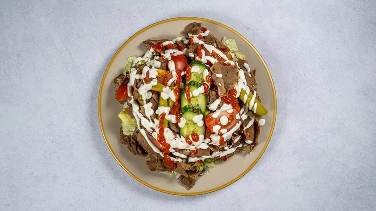 Kebabsallad