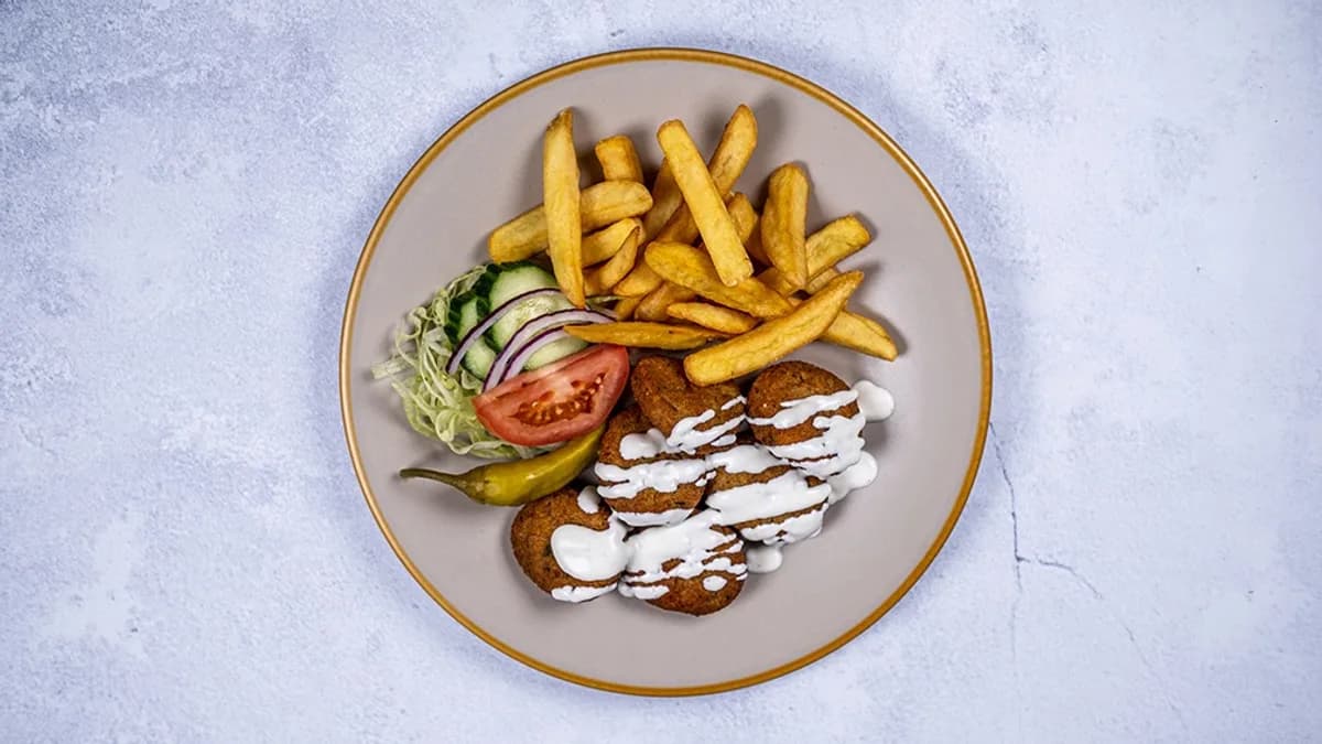 Falafeltallrik