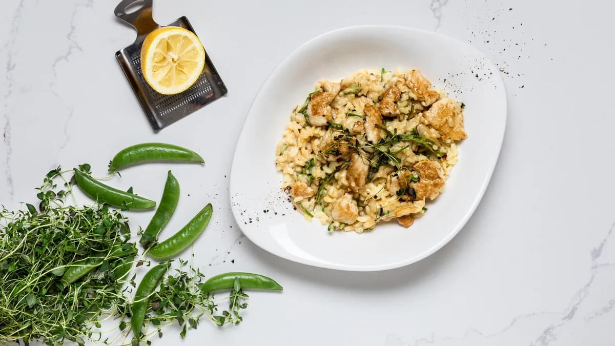Risotto Pollo al Limone