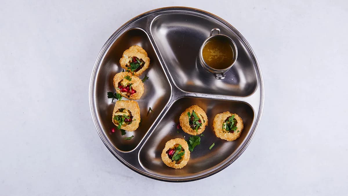 Dall Poori with Chana Dall