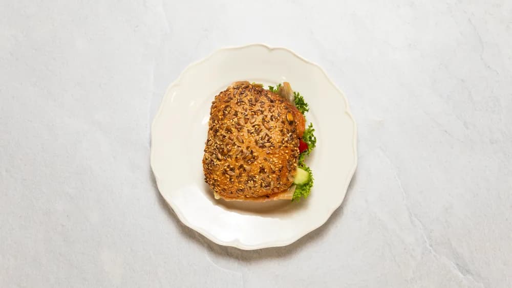Rågmacka Mozzarella & Prosciutto