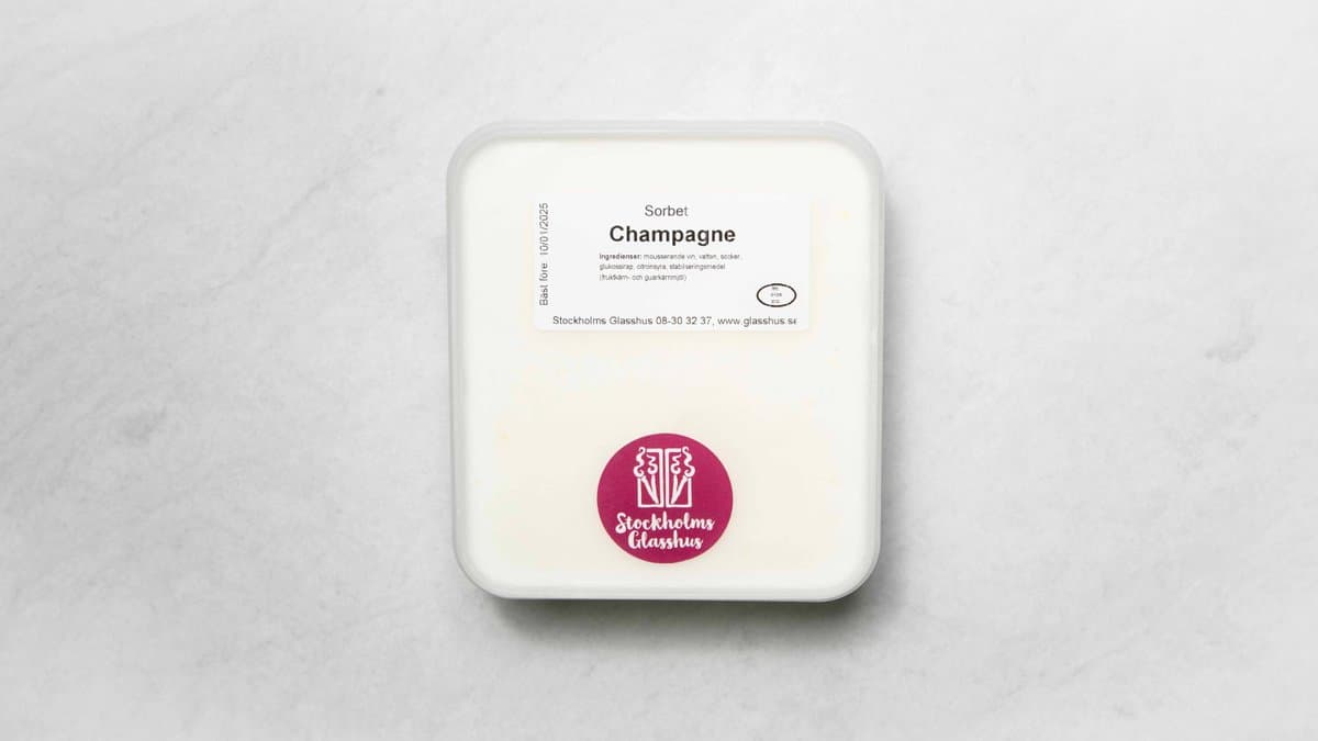 Champagnesorbet