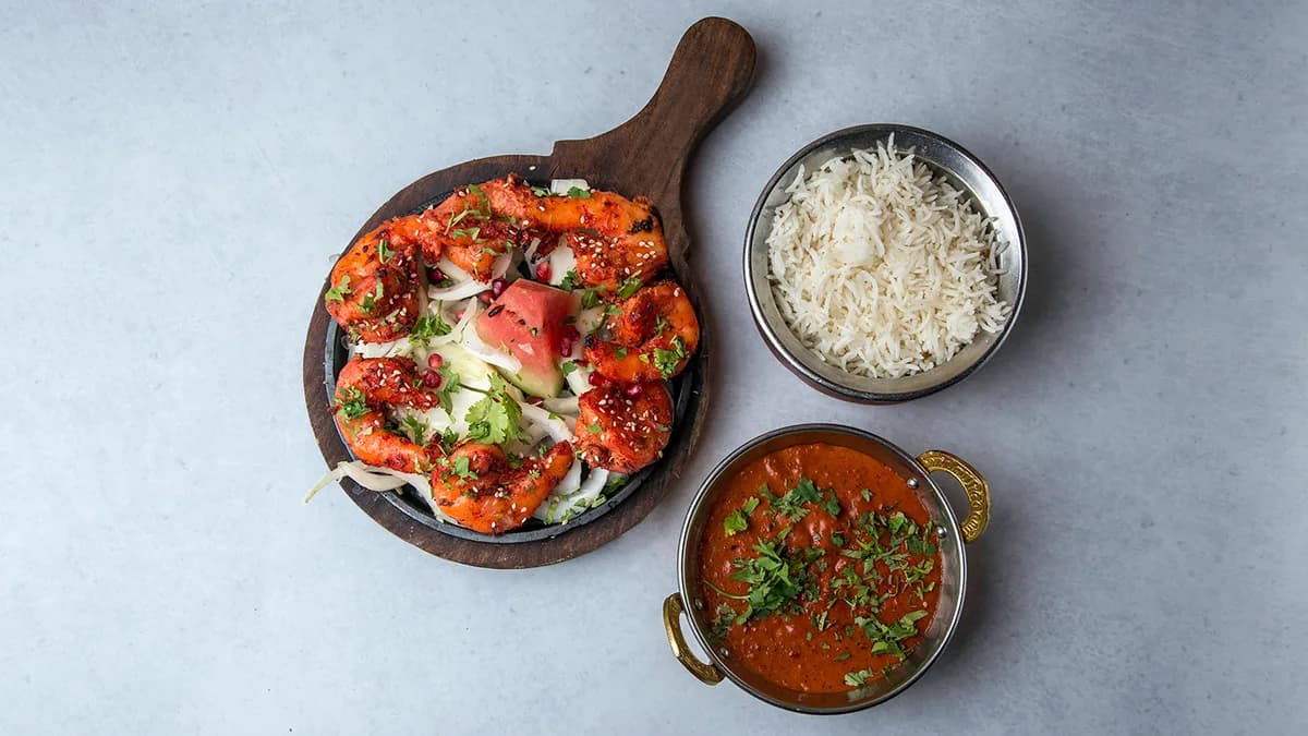 Shrimp Bhuna