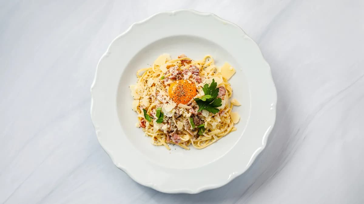 Tagliatelle Carbonara