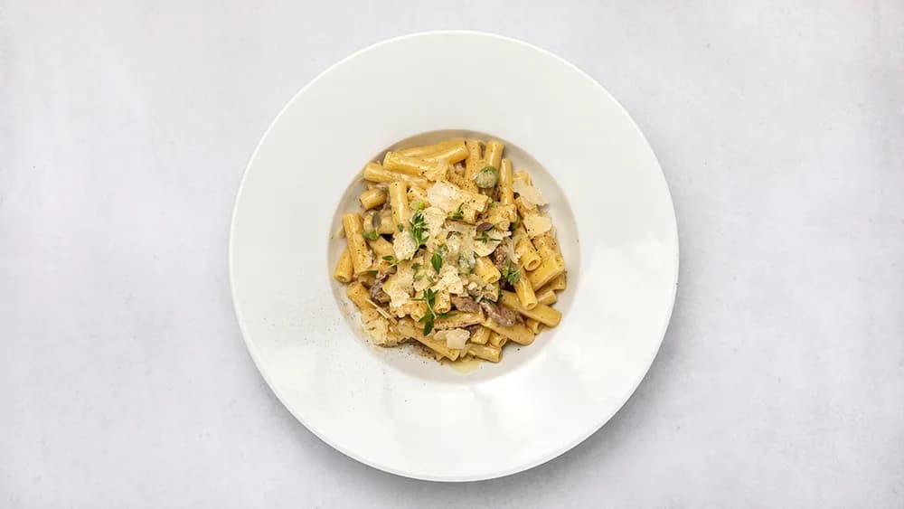 Pasta Piemontese + Dryck