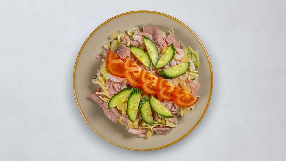 1. Ost-& Skinksallad