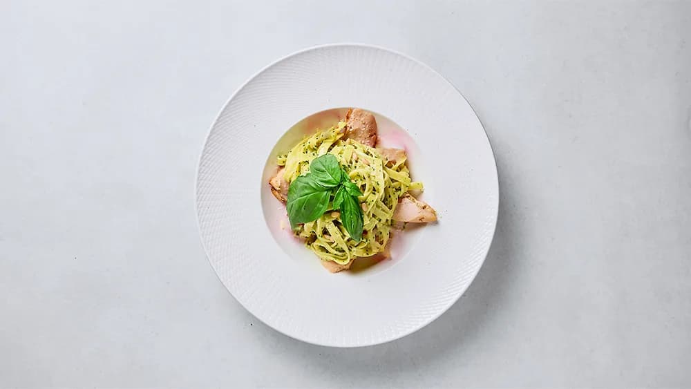 17. Pasta Pesto