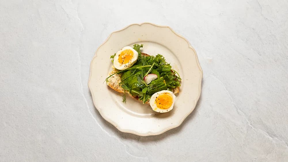 Avokadomacka med Ägg