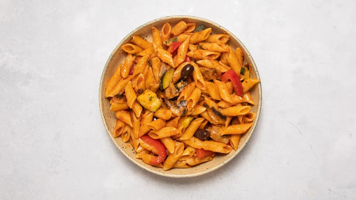 9. Vegetarisk Pasta