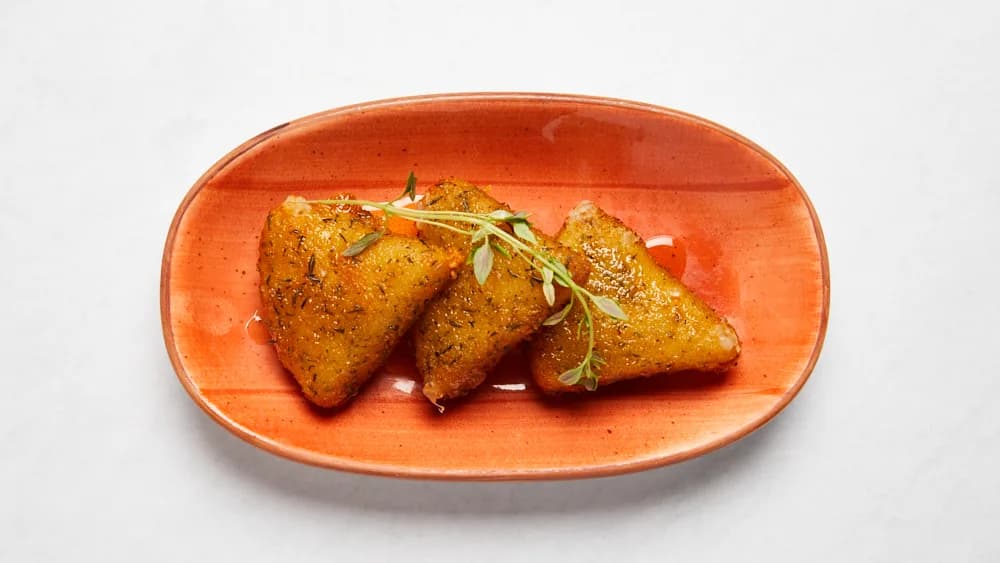 23. Queso Frito Con Miel